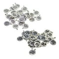 thumbnail image 1 of LOT 60Pcs Spacer Beads, Filigree Lotus Flower Pendant Charms Pendant For DIY Earrings, Bracelets, Necklaces perfecl Colgantes de encantos de yoga, 1 of 8