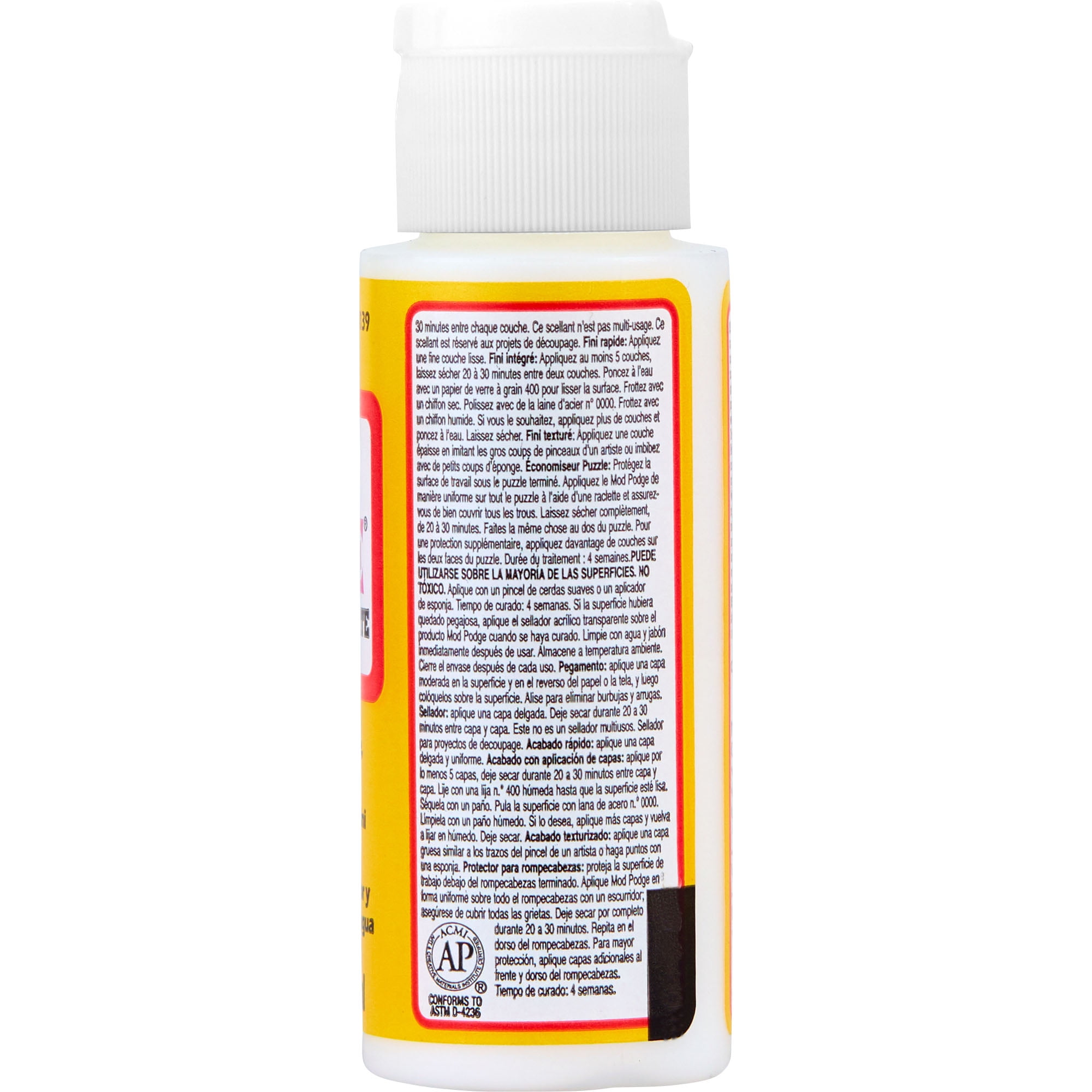 Krafty Kit Mod Podge Bundle: 2oz Gloss and 2oz Matte Water-Based Glue, —  Grand River Art Supply