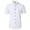 M10-White, variant on Mens Clothing Short Sleeve Dress Shirts Performance 4 Way Stretch Frees Button Down Shirt 42 Black