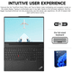 thumbnail image 5 of Lenovo Portátil Thinkpad, Pantalla Táctil FHD+ de 16", AMD Ryzen 5 7535U, 32GB DDR5, 1TB SSD, Wi-Fi 6E, Windows 11 Pro., 5 of 8