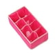 thumbnail image 1 of Billuyoard Juego de 4 Uds. De organizador de ropa interior, caja de almacenamiento, organizadores de armario con cajones Beige Almacenamiento y organización del hogar rosa roja 8 cuadrícula, 1 of 6