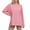 Pink [Mix & Save More] [Summer Savings], variant on Women's Oversized Long Sleeve Workout Tshirts with Side Slit Fall Fashion Gym Casual Basic Tops Style Loose Tees for Daily Fitness | CSEONE,Army Green L