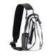 thumbnail image 5 of Bolsa transparente de PVC para el pecho, bolsa transparente para estadio, mochila con correa ajustable para el hombro, bolsa transparente para ,, 5 of 9