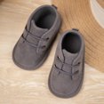 thumbnail image 5 of Meckior Baby Girls Boys Boots Infant Lace Up Booties Newborn Winter Shoes for 0-18 Months, 5 of 8