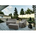 thumbnail image 6 of Modern Leisure Chalet Patio Ottoman Cover, 48"L x 25"W x 18"H, Beige, 6 of 12