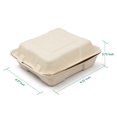 thumbnail image 5 of Biodegradable, Grease-Resistant 8-Inch Fold-Up Lunchbox X10-., 5 of 7