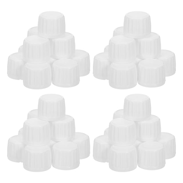 SHOWERORO 50Ud Tapas Rosca 28Mm Para Frascos De Jarabe Cierre A De Plástico