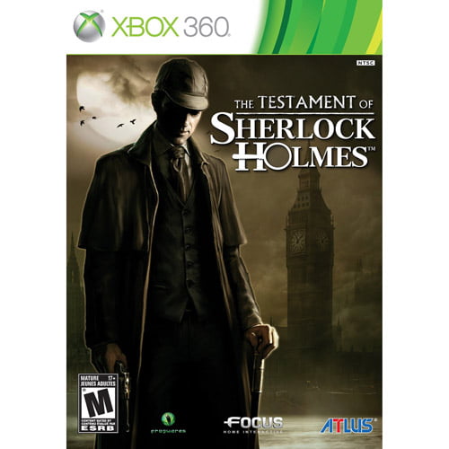 Lada Dapper liefdadigheid The Testament of Sherlock Holmes ( Xbox 360 ) - Walmart.com