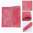 thumbnail image 5 of Unique Bargains 6Pcs Plastic Placemats Table Mats Red 17.7" x 11.8", 5 of 6