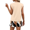 thumbnail image 4 of Two Piece Sets for Women Trendy Short Sets Beach Vacation Clothes Airport Travel Cruise Summer Outfits Complexion S, 4 of 5