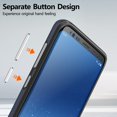 thumbnail image 6 of for Samsung Galaxy S9 Case (Not for S9 Plus), Dual Defender Durable Designed Shockproof Anti-Scratch Phone Case, Dual Layer Heavy Duty Protection Cover for Samsung Galaxy S9, Navy Blue, 6 of 13