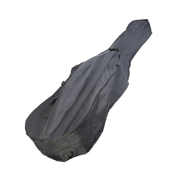 Portable 4/4 & 3/4 Cello Gig Carrying Bag Case Backpack Adjustable Shoulder Strap Black