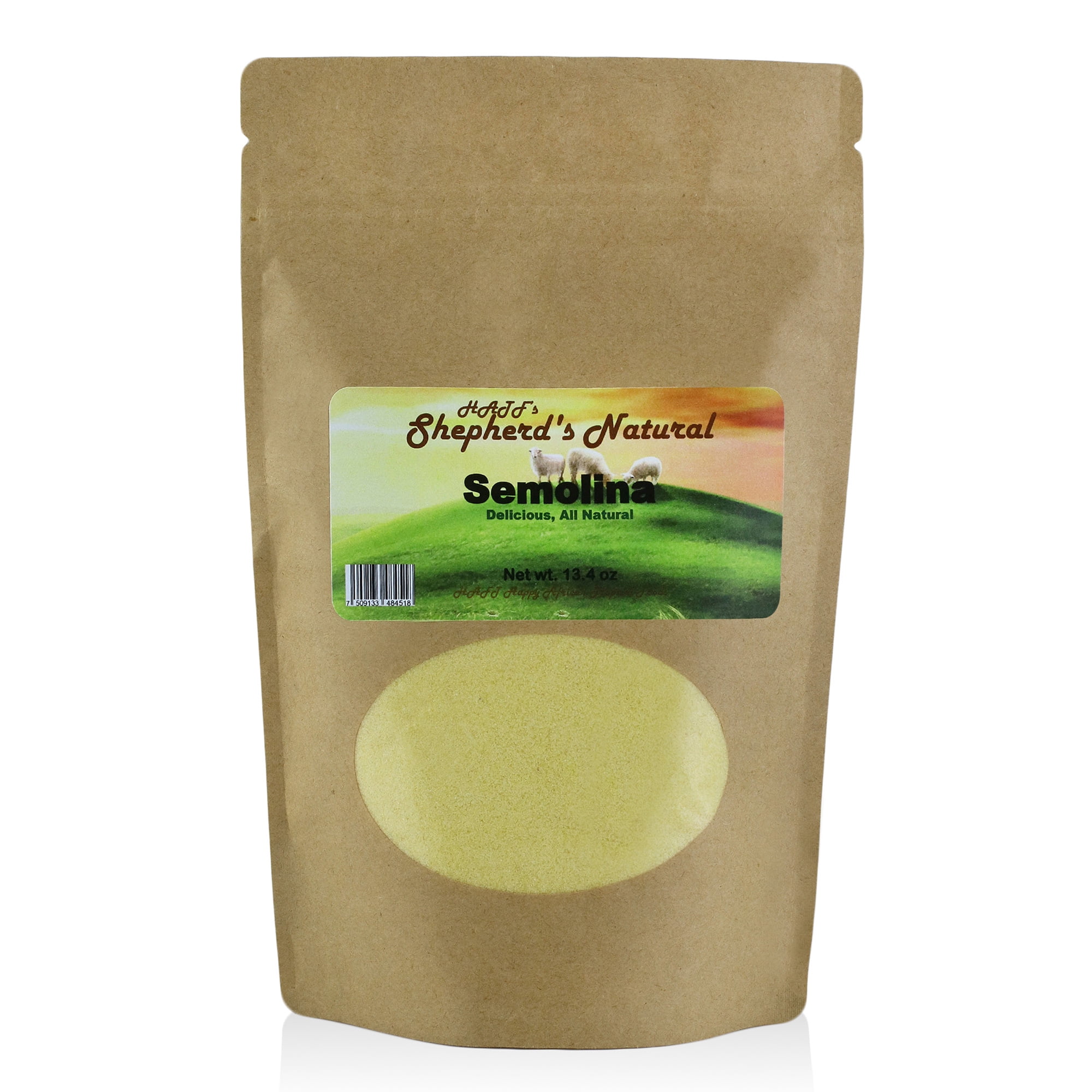Fine Semolina Flour by HATF's Shepherd's Natural 13.4 oz