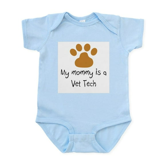CafePress - Vet Tech Infant Bodysuit - Baby Light Bodysuit, Size Newborn - 24 Months