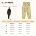 thumbnail image 6 of Haiem Cute Bee Gnome 2 Women's Pajama Pants Ultra Lightweight Pjs Bottoms Sleepwear Bottom Pants With Pocket Drawstring-Large, 6 of 7