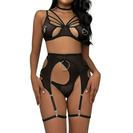 

Sngxgn Lingerie Women S Lingerie Camisoles Fasion Lace Lingerie For Women Black L