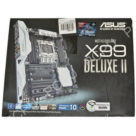 90MB0QB0-M0AAY0 Asus X99-DELUXE II LGA2011-v3/ Intel X99/ DDR4/ Quad CrossFireX, Quad