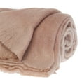 thumbnail image 3 of Parkland Collection Larco 67x52" Striped Fabric Throw Blanket in Blue/White, 3 of 4