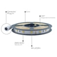 thumbnail image 4 of Tira flexible de LED 2835 SMD 12V IP20: uso interior, 60 LED/M blanco cálido Tlapps H-TLED-60-2835, 4 of 8