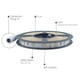 thumbnail image 4 of Tira flexible de LED 2835 SMD 12V IP20: uso interior, 60 LED/M blanco cálido Tlapps H-TLED-60-2835, 4 of 8