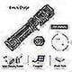 thumbnail image 2 of Super Bright 90000lm Led Tactical Flashlight With Rechargeable Battery Zoomable Ta, 2 of 4