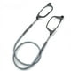thumbnail image 4 of Gafas de lectura con soporte magnético para colgar en el cuello Gafas de lectura con imán unisex portátiles con cubierta telescópica de pierna larga y marco para la cabeza, 4 of 5