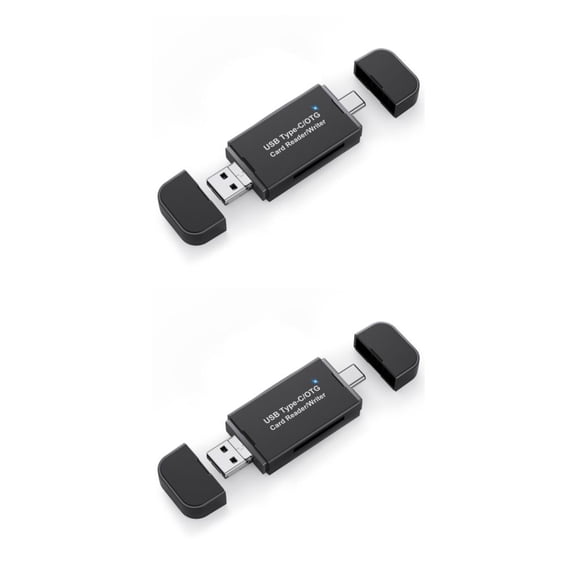 Lector de tarjetas Adaptador de memoria USB 3.0 Inteprter 2Conjunto