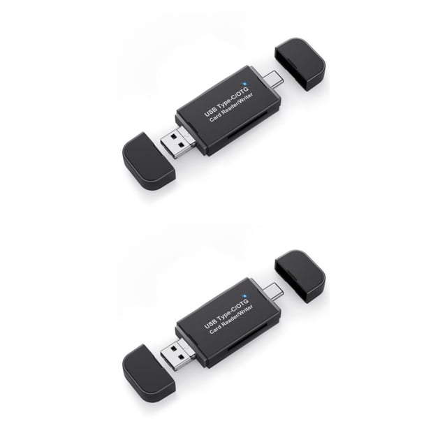 Lector de tarjetas Adaptador de memoria USB 3.0 Inteprter 2Conjunto