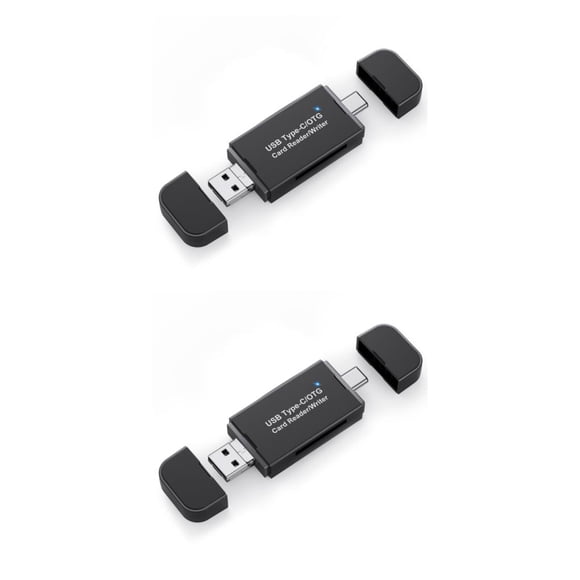 Lector de tarjetas Adaptador de memoria USB 3.0 Inteprter 2Conjunto