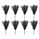 thumbnail image 1 of Yuarrent 8 pack/lote, decoración elegante y sostenible de pastos de Pampas sintéticas, elección ecológica, duradera Decoración del hogar negro >45cm, 1 of 6
