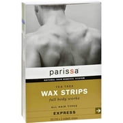 Parissa Men's Tea Tree Wax Strips -- 20 Strips