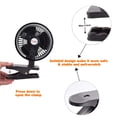 thumbnail image 3 of TN TONNY Ventilador convertible de escritorio y clip de 6 pulgadas, dos velocidades silenciosas, ventiladores de mesa para el hogar, ventiladores personales de CA con cable de 6 pies, ideal para el ho, 3 of 5
