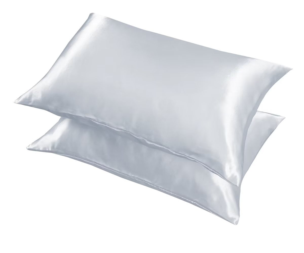ZHH Simulated Silk Pillowcases for Hair and Skin with Envelope Closure