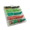 thumbnail image 4 of BESTSKY Frog Fishing Bait, 15 PCS Topwater Fishing Lure, Lifelike Action In Case Weedless Hooks Soft Baits For Bass Snake Catfish Freshwater Saltwater Fishing, 4 of 7