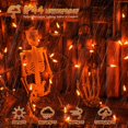 thumbnail image 4 of Cadena de luces navideñas YOUNGAR, naranja, 13 pies y 50 miniluces, 4 of 7