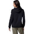 thumbnail image 4 of Columbia Womens Columbia Trek Graphic Hoodie, Black/Gem Columbia Sleeve, Large, 4 of 6
