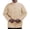 Khaki, variant on Men's Cotton Linen Long Sleeve Shirts Chinese Traditional Tang Suit Casual Lightweight T-Shirt Tai Chi Blouse Long Sleeve Jacket Coats Black M
