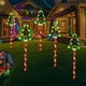 thumbnail image 5 of pstuiky Luces LED solares para árbol de Navidad, de una a cinco luces para jardín, decoración exterior, luces navideñas de colores., 5 of 9