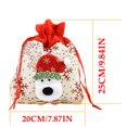 thumbnail image 2 of Clearance Under $5 christmas decor shop, Hwkond Christmas Gift Bag Santa Claus ,Christmas Gift Bags, Linen Christmas Candy Bags, Tote Bags, Santa Claus Gift Bags christmas decorations indoor, 2 of 4