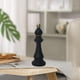thumbnail image 2 of 2x Chess Pieces Sculpture Chessmen Ornament Figurine Office Decor Crafts, 2 of 9