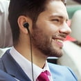 thumbnail image 3 of Seitruly Auriculares compatibles con Bluetooth 5.1 Llamada Cancelación de ruido Auriculares ligeros Auriculares Estéreo Recordatorio Clip Cables de audio/vídeo Oro, 3 of 6