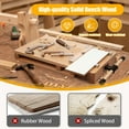 thumbnail image 6 of Dwellnix Woodworking Bench With Table Vise Compact Portable Design For Desktop Use In Hobby Craft & Hand Tool Workshops, 6 of 11