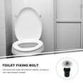 thumbnail image 4 of 18 pcs  Toilet Seat Bolts Screws Toilet Seat Cover Hole Fixing Kits for Bathroom, 4 of 6