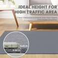 thumbnail image 2 of Braided Area Rug x Ft Washable Rugs for Entryway Throw Rugs Rubber Backed Boho Door Mat Indoor Entrance Cotton Kitchen Rugs Woven Front Door Rug for Foyer Living Room Tan/, 2 of 8