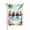 Style 2, variant on Welcome Summer Garden Flag 12x18 Inch Double Sided, Cute Hippo With Watermelon & Butterflies, Beach & Tropical Scenery, Outdoor Yard Decor, Seasonal House Banner, Patio Decoration