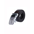 thumbnail image 1 of Allegra K Men's Automatic Ratchet Leather Belt with Double Stitch Edge, 1 of 4