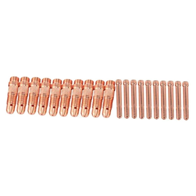 Kit de Consumibles de Cuerpo de Boquilla de Tungsteno Yotijar de 20 Piezas Antorcha de Soldadura TIG Diámetro de Apertura 2.0 mm Pinza de Soplete de Soldadura