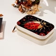 thumbnail image 7 of Ladybird Velvet Portable Jewelry Organizer Box with Removable Compartment - Earring Holder and Gift Jewelry Box, 7 of 7