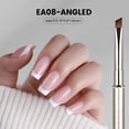 thumbnail image 5 of YOKEFELLOW EliteAlly Nail Art Brush EA04 Long Round 13mm Lengthen Oval Nail Brush for Builder Gel & Polygel and Dual Form Smooth Application , Professional Nail Art Tool( EA04 ROUND-L ), 5 of 8