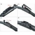 thumbnail image 3 of Feildoo 22+19+16B Front + Rear Wiper Blades Fit For Subaru Forester 2004, 3pcs for Front & Rear Windshield, Y23C9B7G, 3 of 8